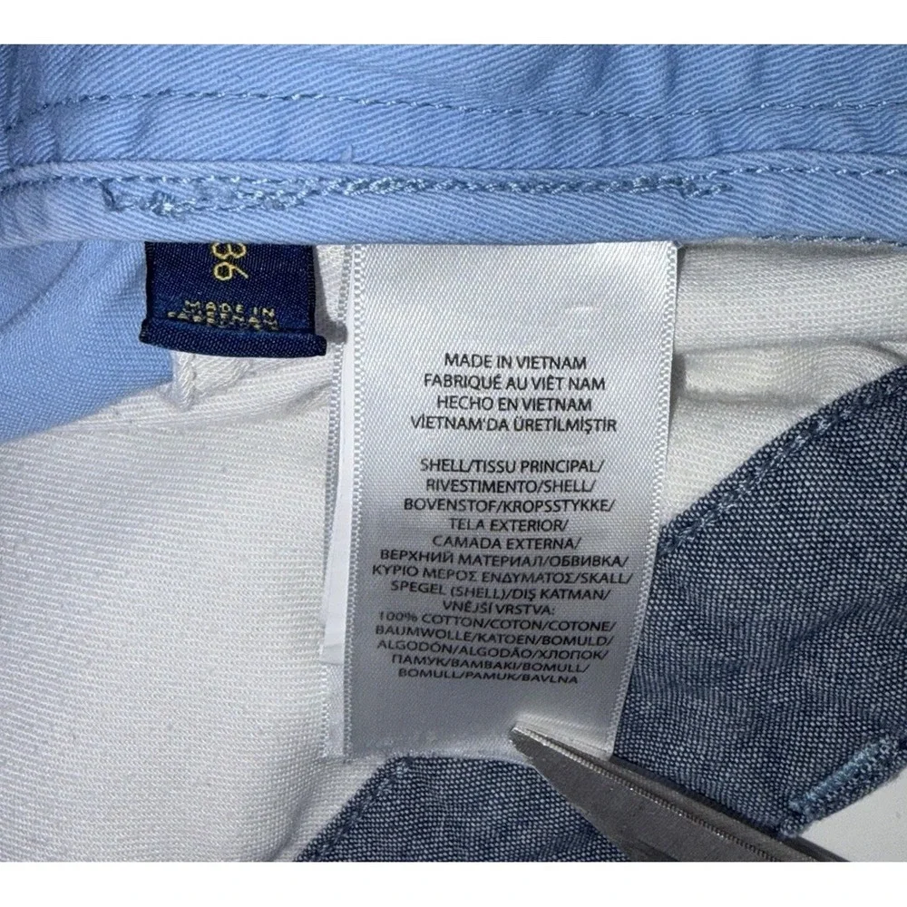 Polo Ralph Lauren Relaxed Fit Khaki Chino Shorts Size 36 9
